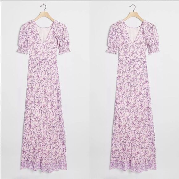 Anthropologie Saylor Ryland Maxi Dress Size M - Picture 4 of 6